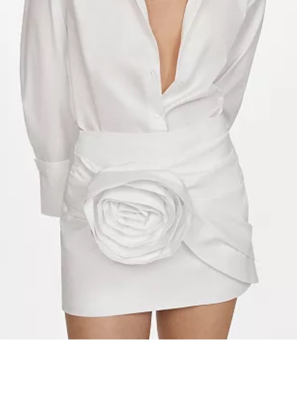 Mango - Flower Mini Skirt